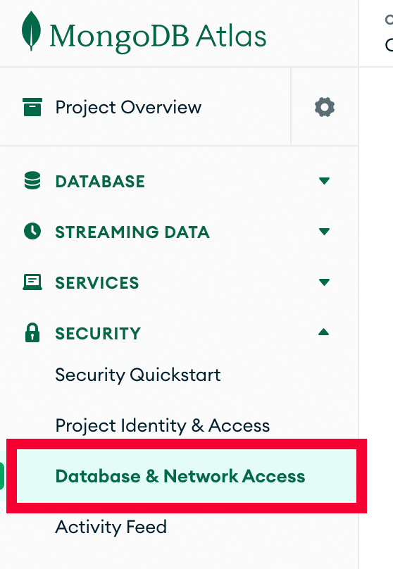 Database and netowrk access select